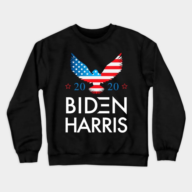 Biden Harris Shirt - Joe Biden Kamala Harris 2020 T-Shirt Crewneck Sweatshirt by Danielss